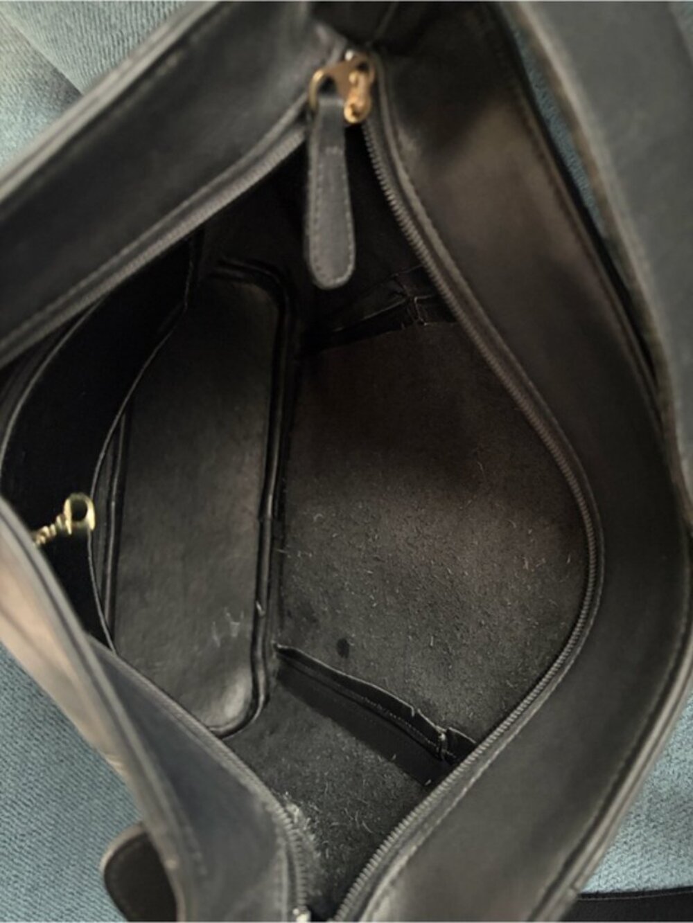 Coach Bag Vintage 4169 Soho Erickson Black Leather Shoulder Bag Hobo Bag - Picture 15 of 15